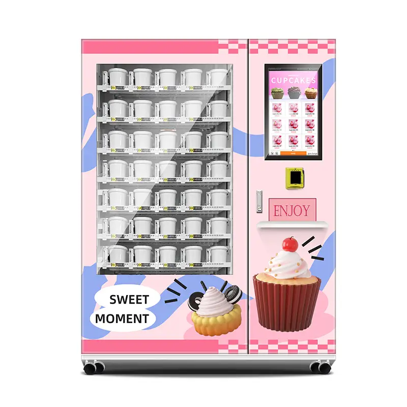 Cake Vending Machine With Cooling System | 24/7 Automated Dessert Retail Solution 1