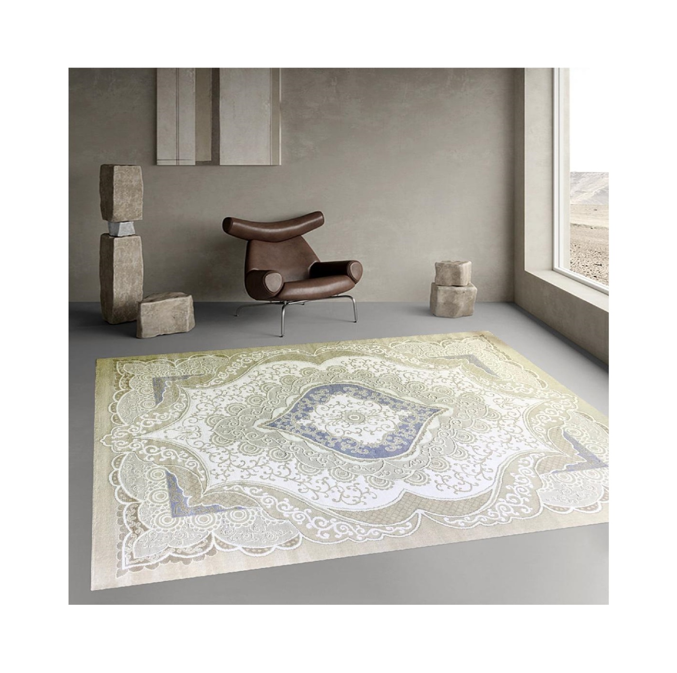 Wilton Prayer Carpet Tiles for Mosque & Living Rooms 1