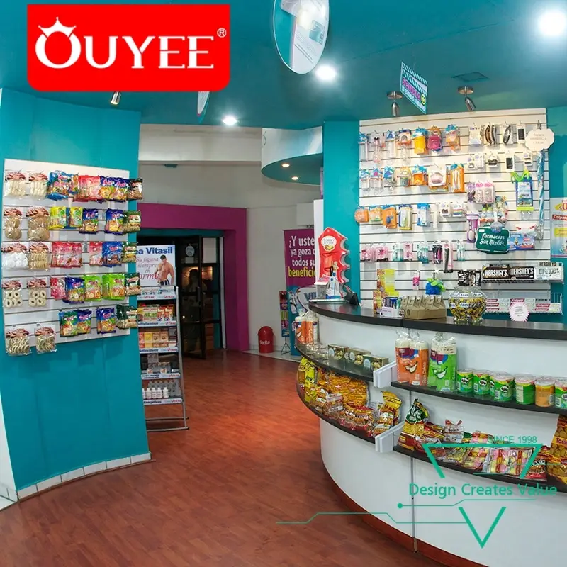 أرفف جدارية للصيدليات لعرض المنتجات في الصيدليات 1