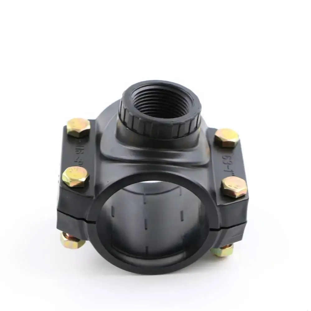 PP压缩鞍形夹 25-315mm PN16 用于PE灌注 1