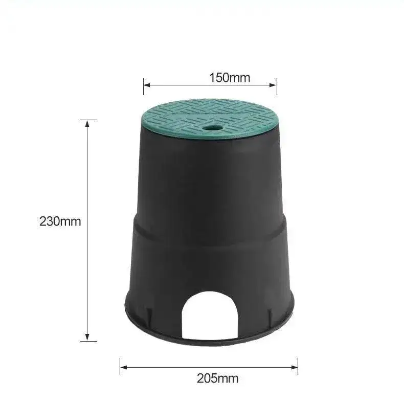 PP/PE塑料阀门盒重叠盖，适用于花园，尺寸6/10/12/14英寸 1