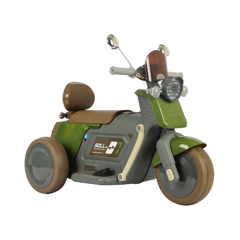 Realistic Kids Electric Motorcycle Ride On Toy Battery Operated Durable Wheels And Interactive Sounds Perfect Gift 3-5 Years 1