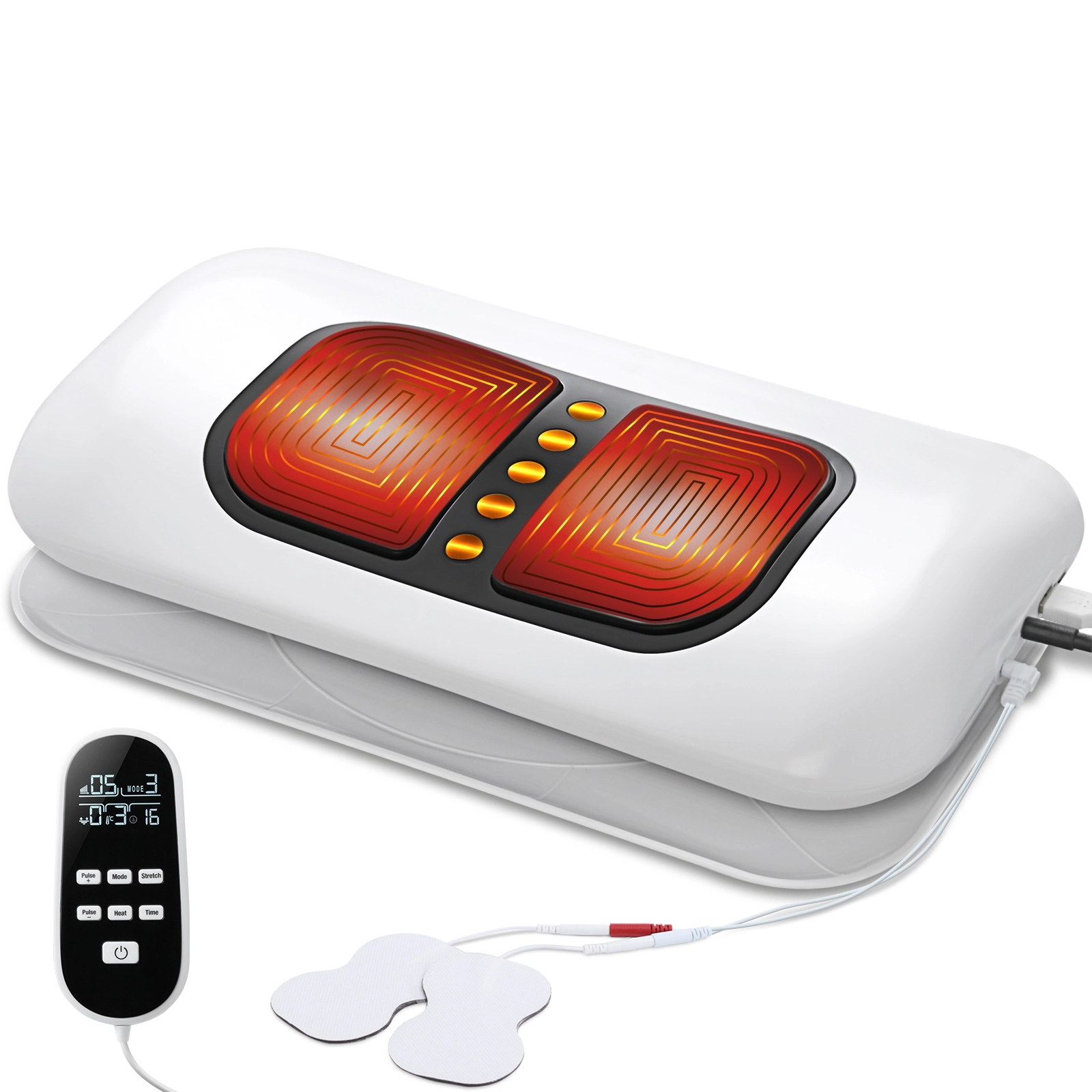 Electric Spinal Stretch Lumbar Traction Vibration Massage Device 1