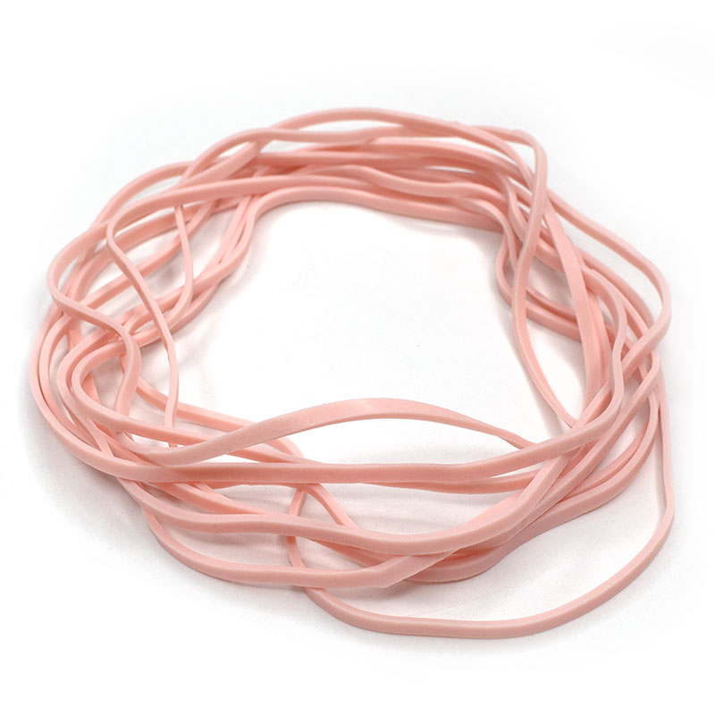 #117A Pink Rubber Bands, Strong Elastic for Office & Packaging – Wholesale 3