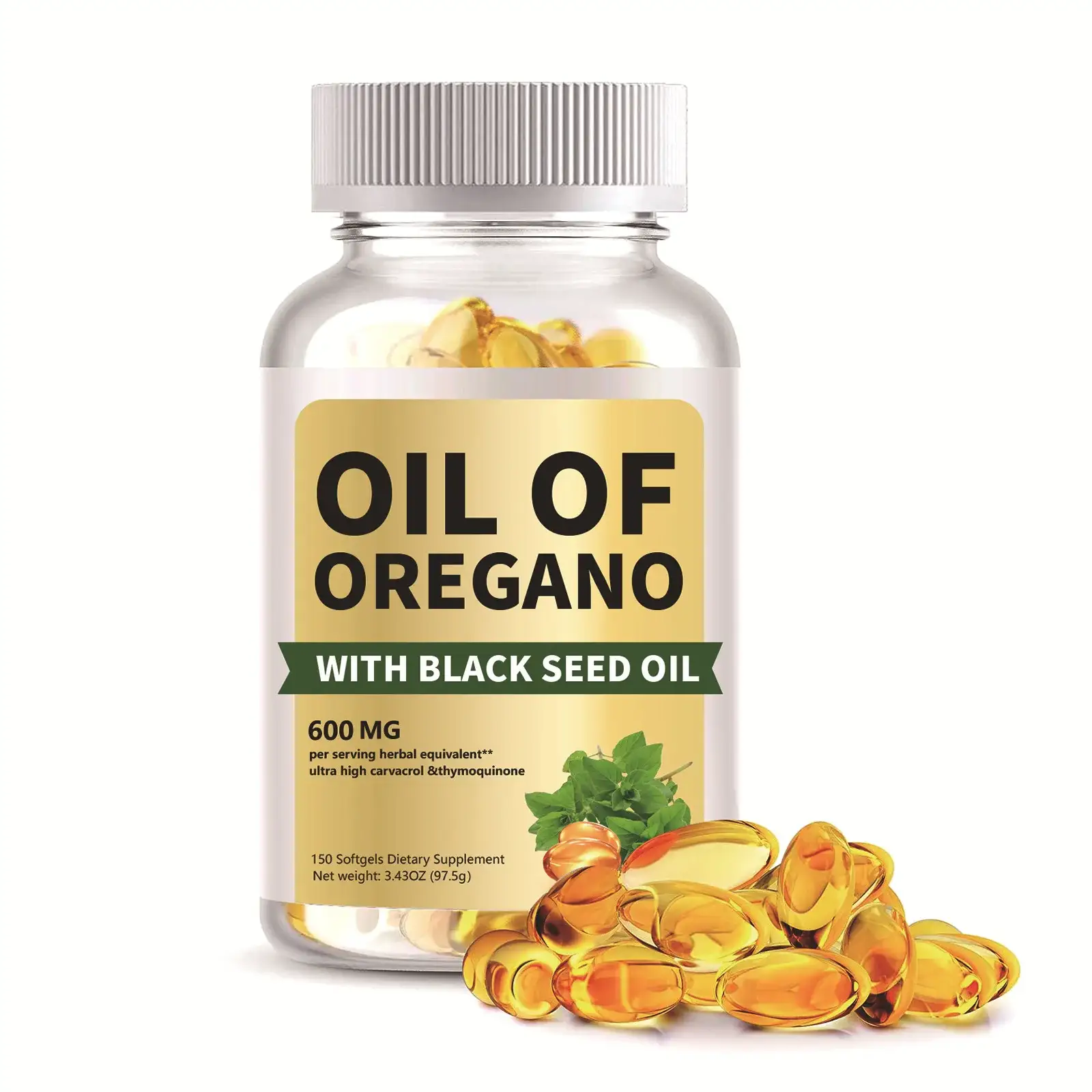 Oregano Oil Capsules OEM/ODM Custom Wholesale Supplier 1