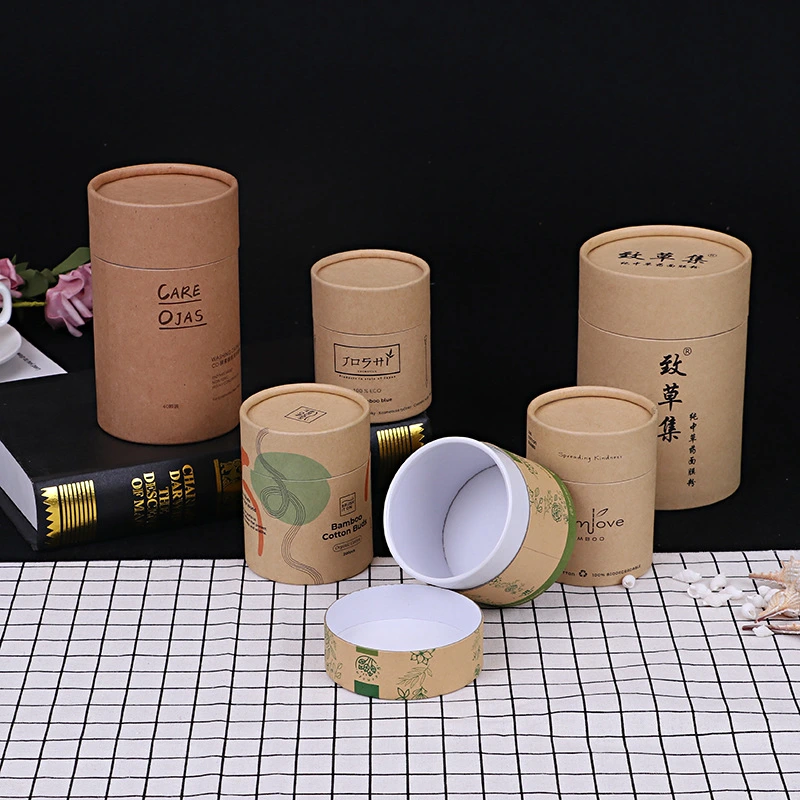 OEM Kraft Paper Tube Box Packaging 1