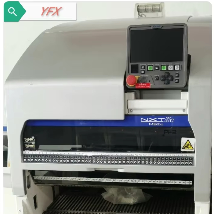 Japan SMT Pick and Place Machine NXT M6 II para Fuji SMT Línea de producción con componentes centrales Motor & PLC 1