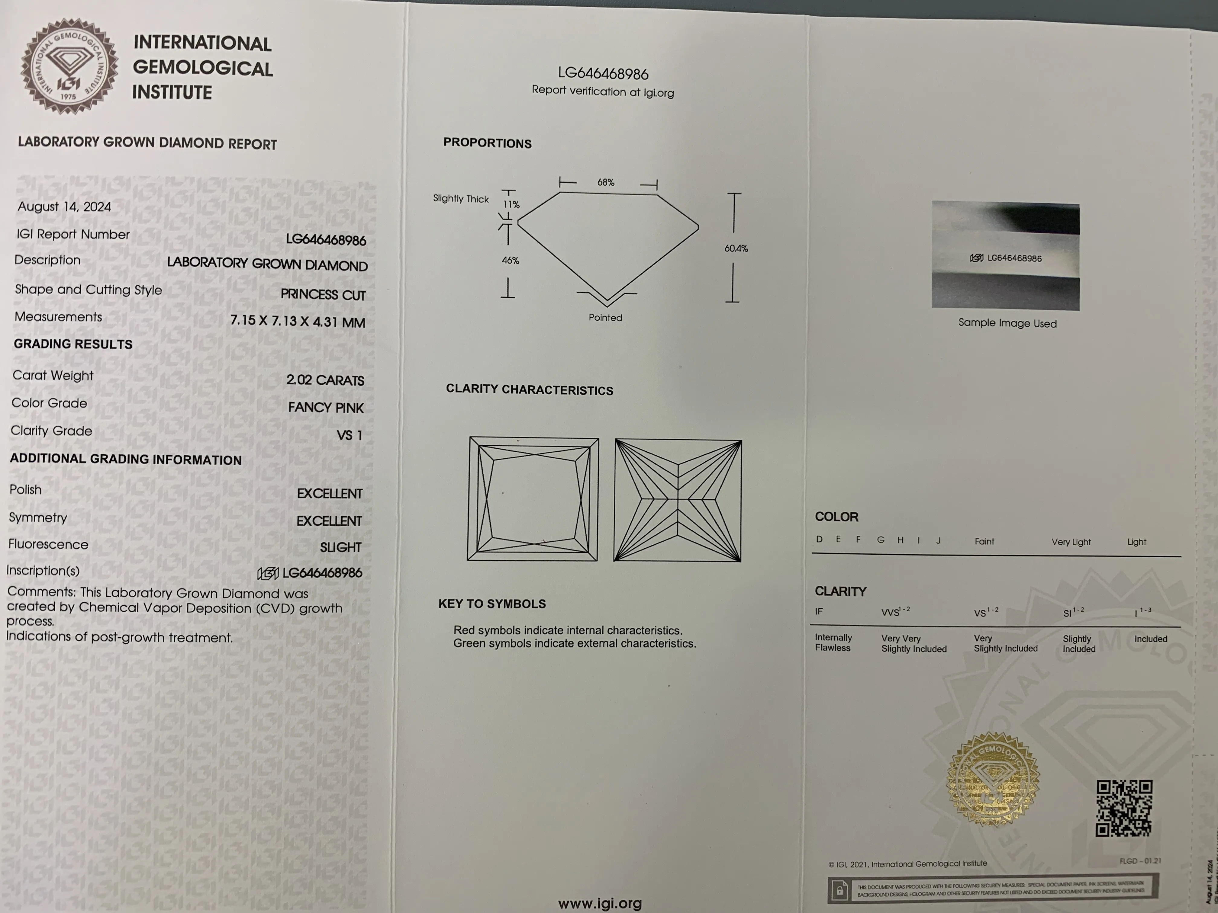 Pink Cvd Diamond Lab Grown Diamond Wholesale - DKL Jewelry 4
