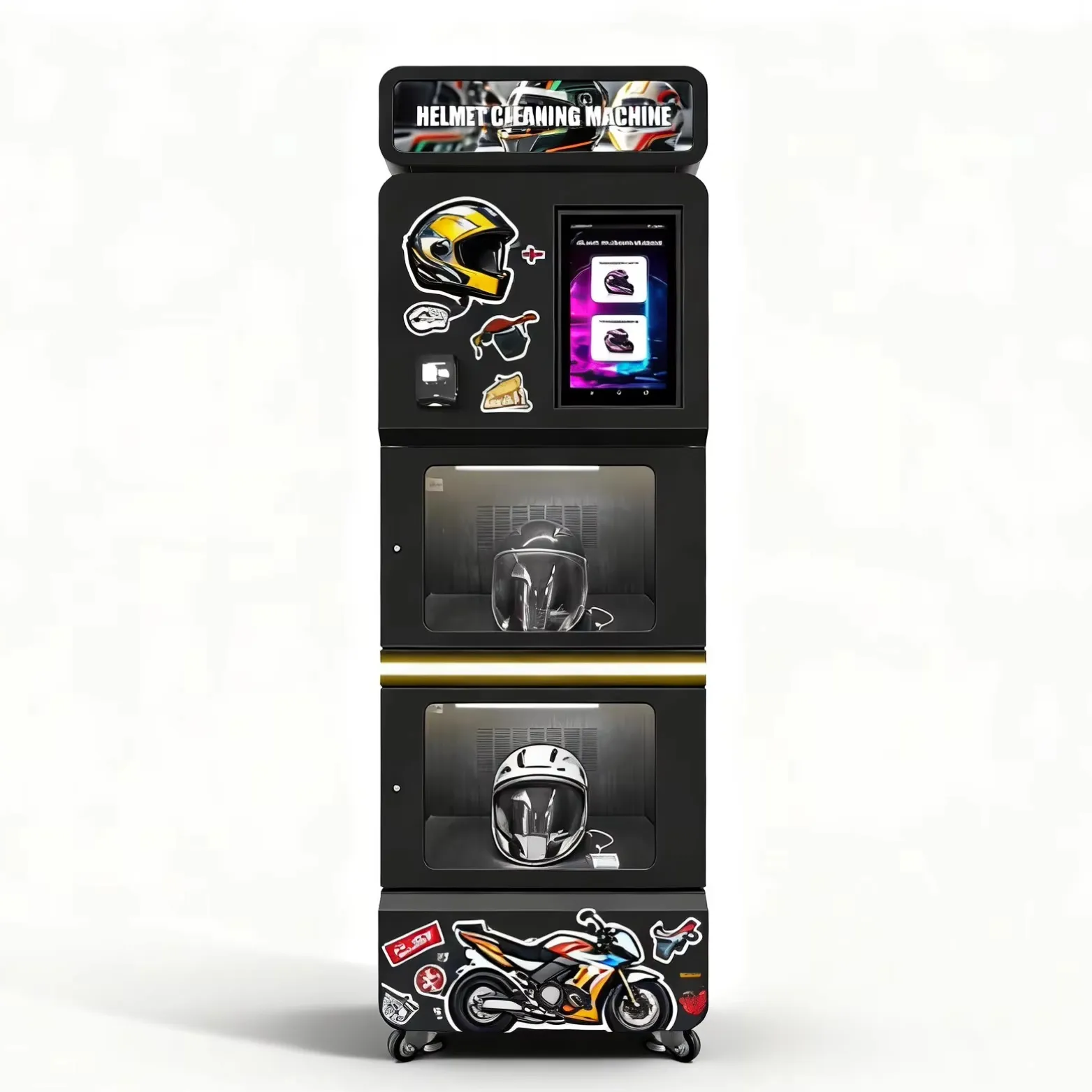 Motorcycle Helmet Cleaning Machine VENDING MACHINE Wholesale - Haloo 3