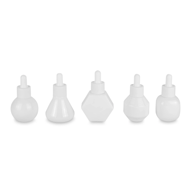 30ml White Porcelain Bottles for Cosmetics and Aromatherapy 1
