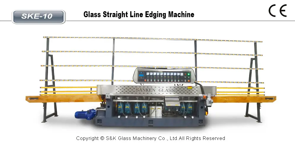 SANKEN Glass Straight Line Edging Machine