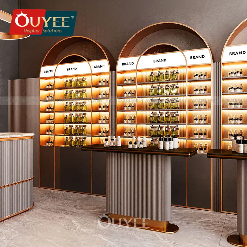 Ladeneinrichtung für Parfümerien und Verkaufsständer 1