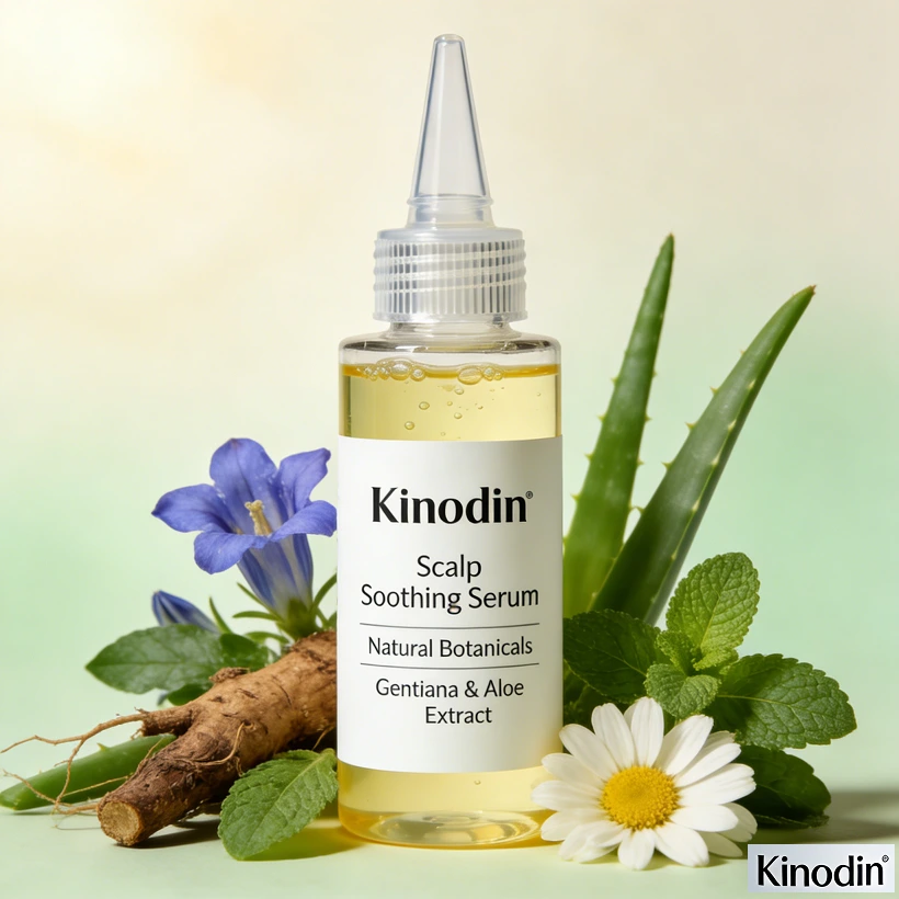 Herbal Hair Growth Scalp Treatment Serum Cooling Anti-itch Oil Control Nourishing Leave-in Menthol Niacinamide For Sensitive 1