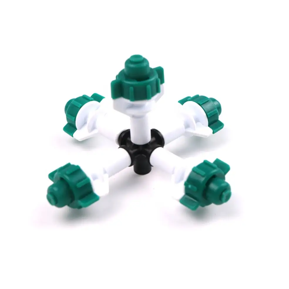 塑料十字形360°喷雾花园悬挂式微型喷洒器 1