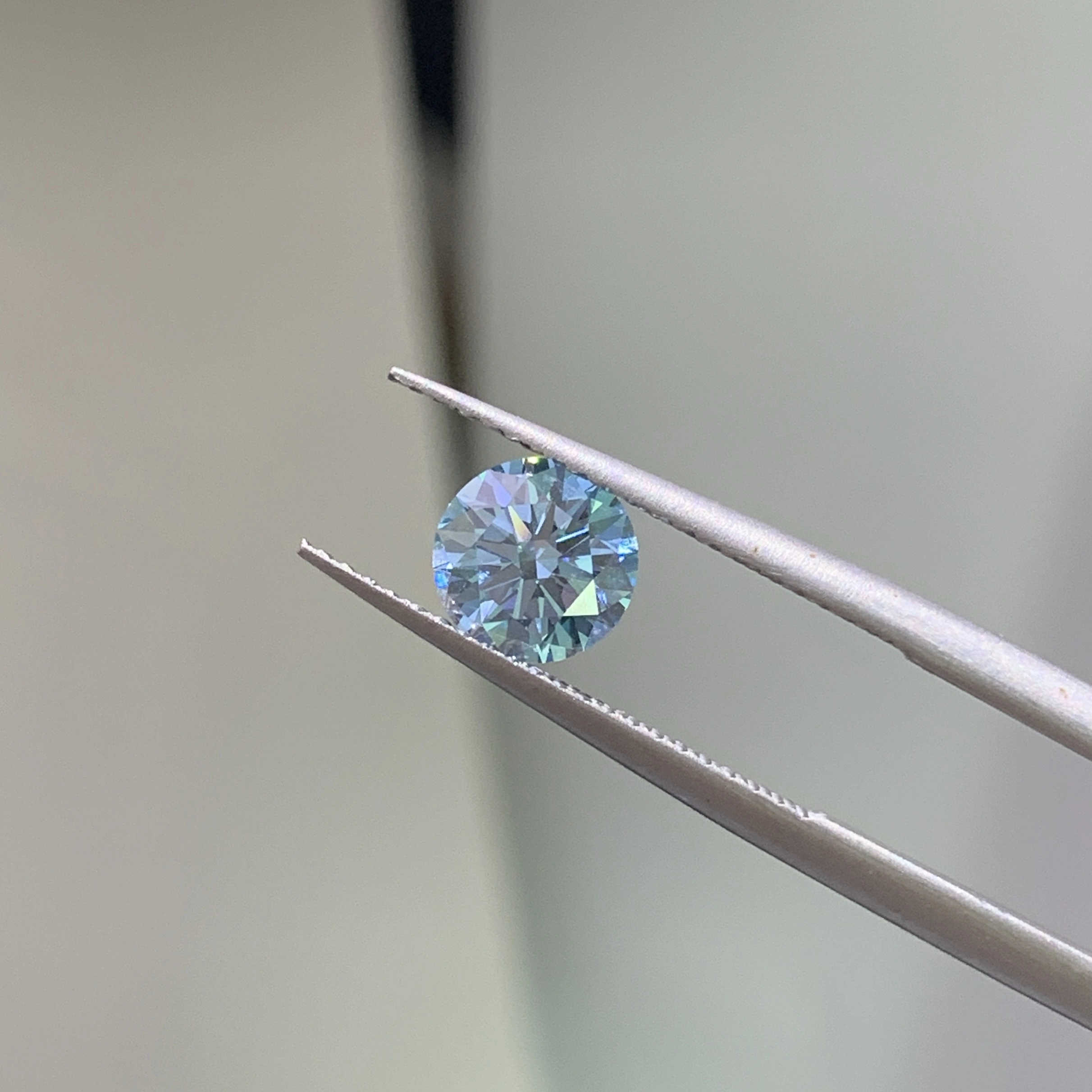 1ct Light Blue VVS CVD Lab Grown Diamond IGI Certified Loose Stone 1