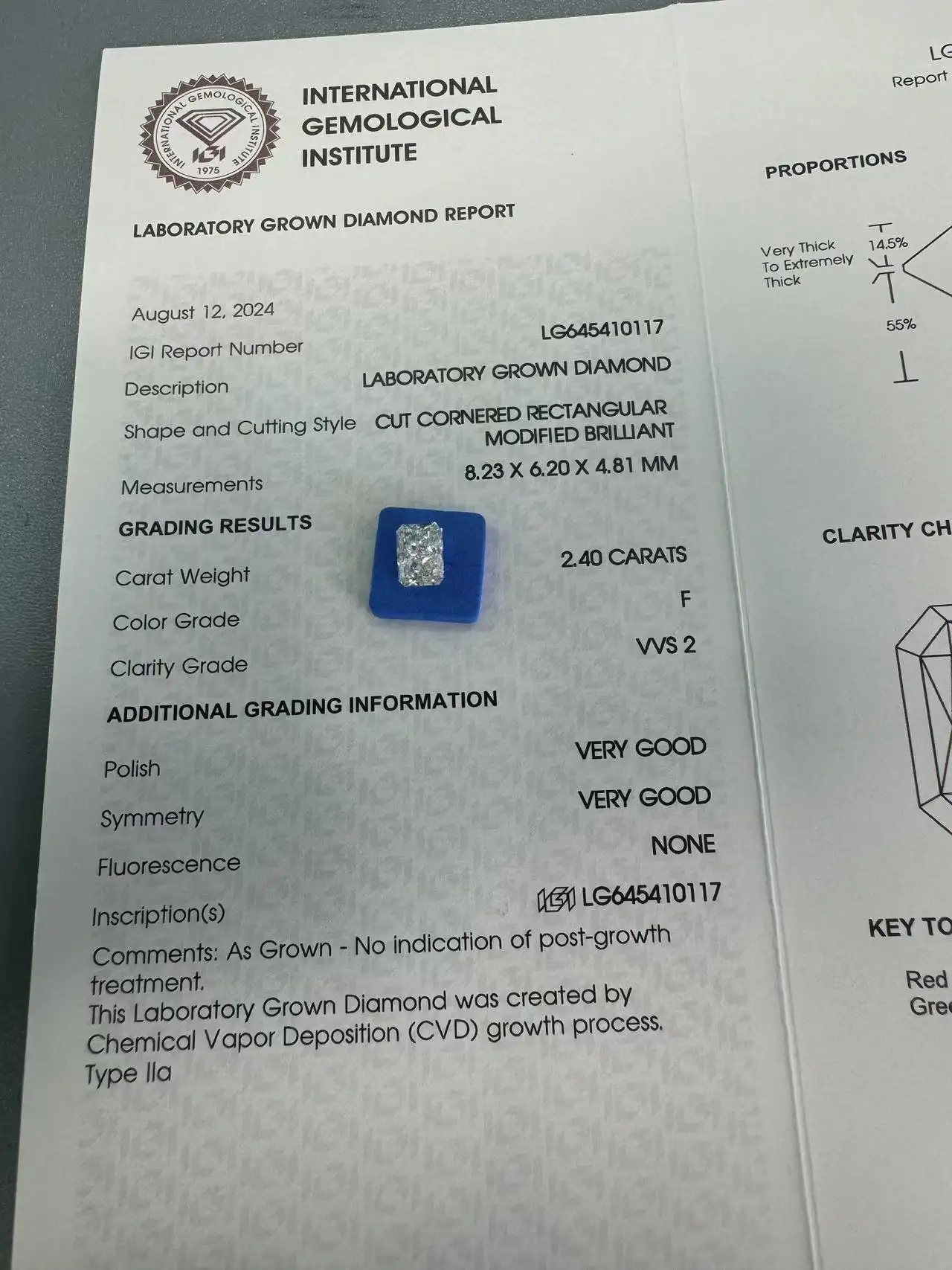 DKL Jewelry Gia Radiant Cut Diamond Gia Radiant Cut Diamond Suppliers 3