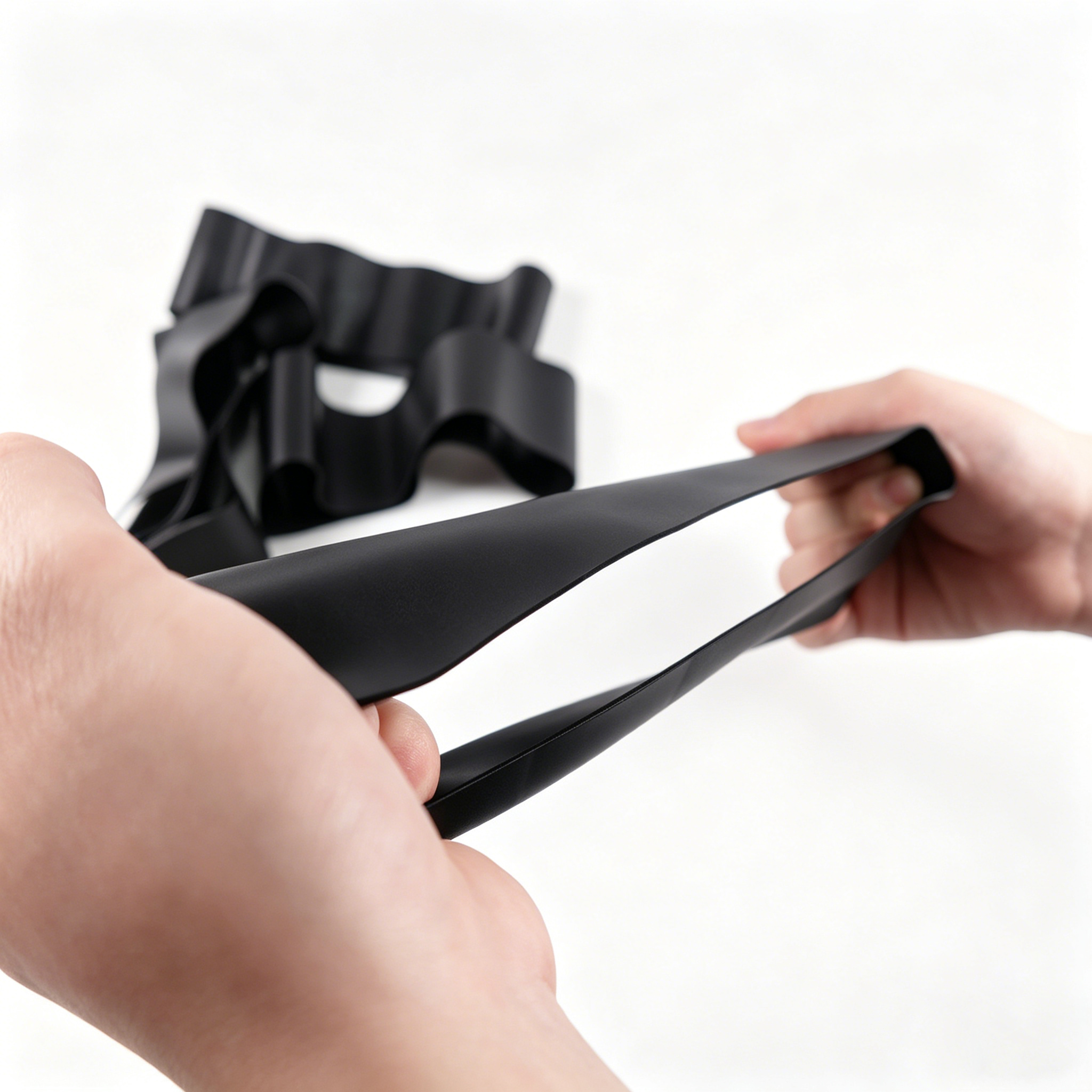 6 Inch Heavy Duty Black Rubber Bands for Storage & Moving Boxes – Wholesale 3