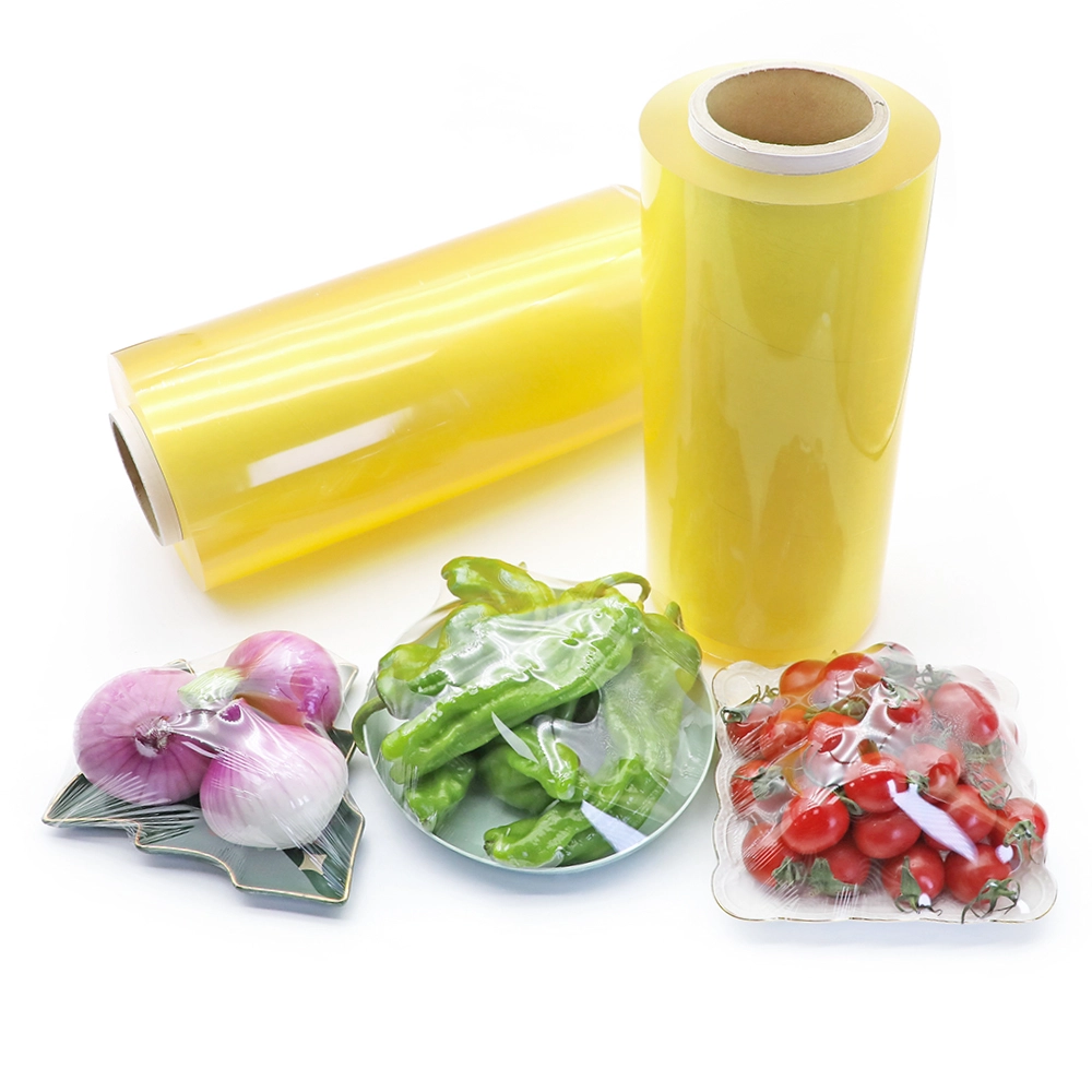 Alongamento de alongamento alongamento PVC Cling Film Jumbo Roll 1