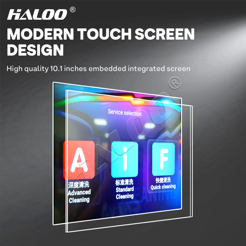 Haloo Outdoor Motorcycle Helmet Cleaning Machine With Steam Ultraviolet Lamp Disinfection 5