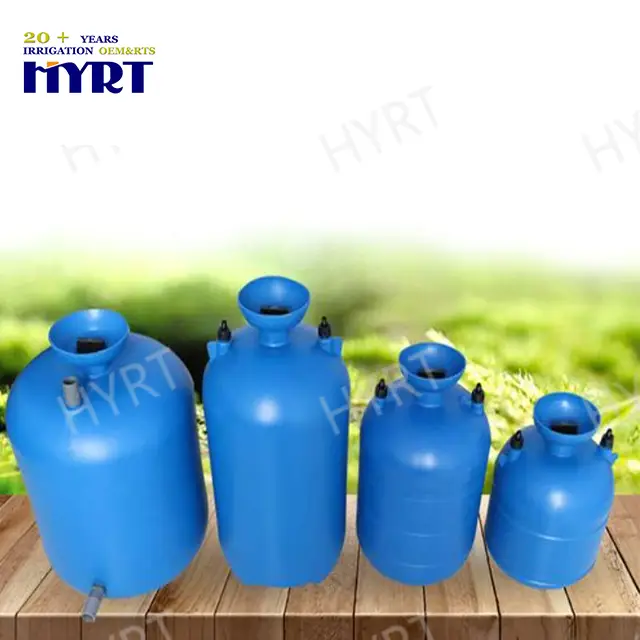 HYRT Plastic Fertilizer Mixing Tank 50L Blue for Irrigation 1
