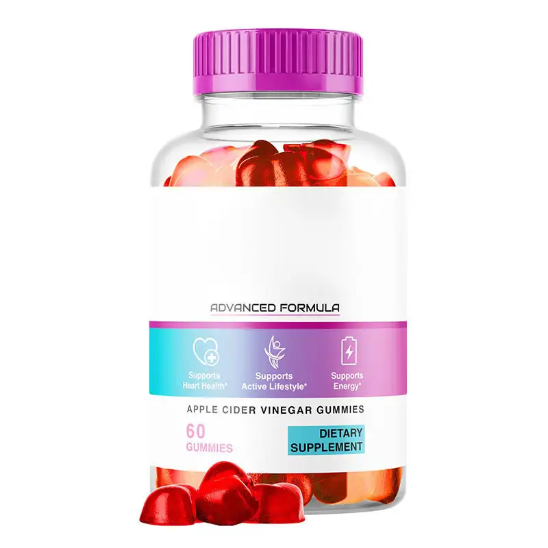 Private Label ACV Gummies Ca Mg Na Immune Support 60ct 1