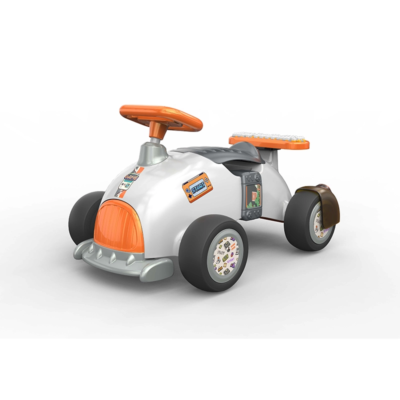 Jouet pour enfants, voiture musicale tournant à 360°, roulettes en plastique, âge 2-4 ans, favorisant le développement 1