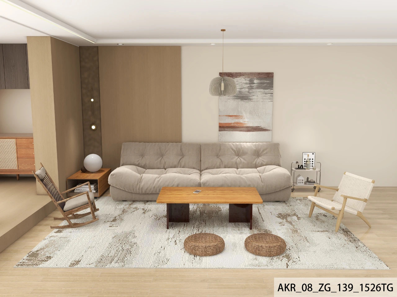 Tappeti su misura in lana Comfort per soggiorno - Stile Axminster 7
