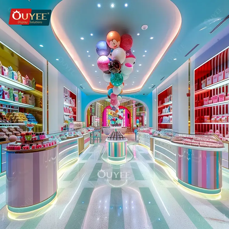 Espositore per caramelle e frutta secca - Arredamento per negozi di frutta secca e cereali 1