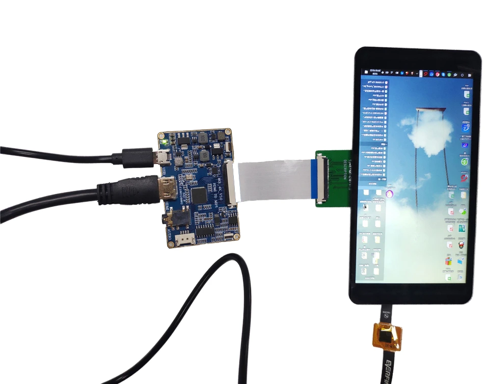 720*1280 Ips Lcd Panel 5 Inch Capacitive Touch Screen Display Module Smart Home Industrial Charging Pile Marine Outdoor/indoor 1