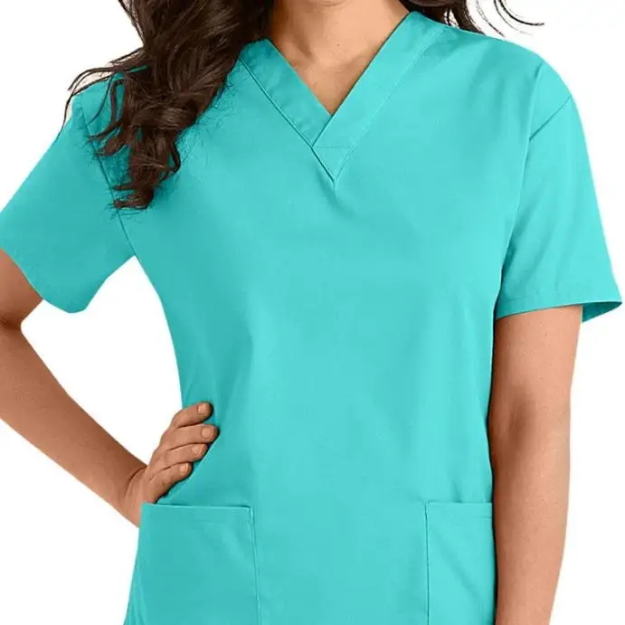 Uniformes de enfermera con logotipo personalizado, uniformes de trabajo para hospitales, uniformes de atención médica. 1