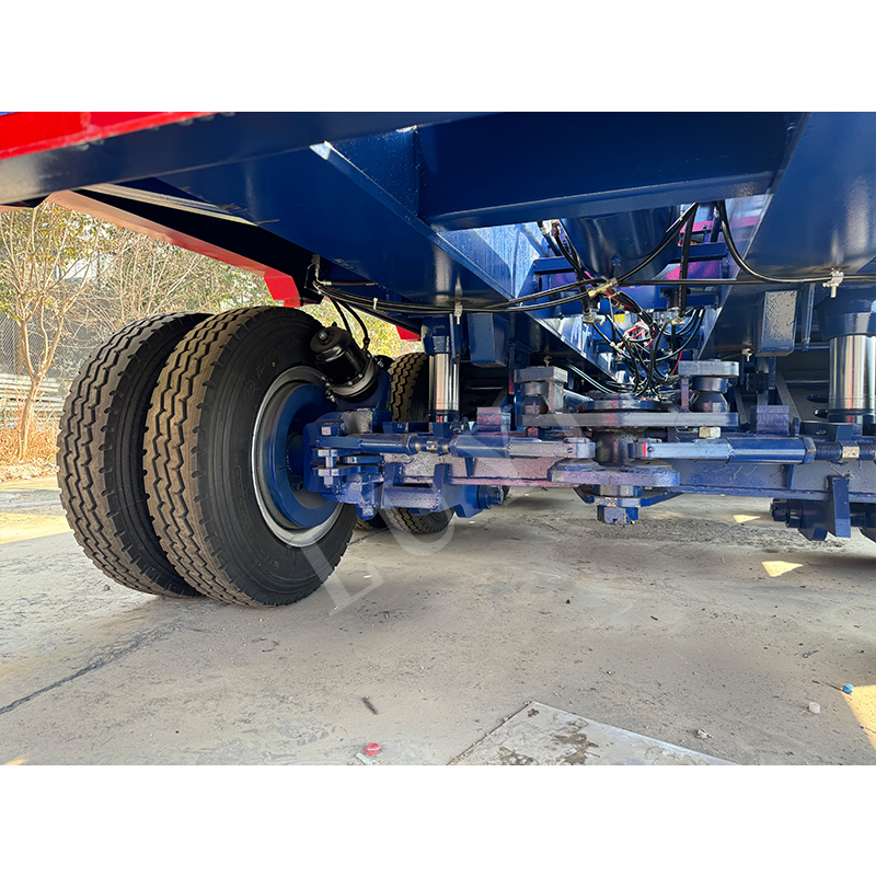 10 eje 120t Semi Blowboy Semi Trailer | Luyi 5