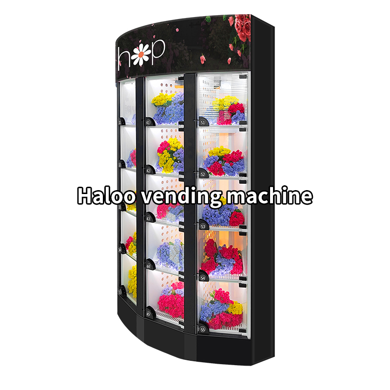 Haloo 12-lattice Customized Flower Vending Machine Gifts Flower Holding Machine With Cooling Function 4