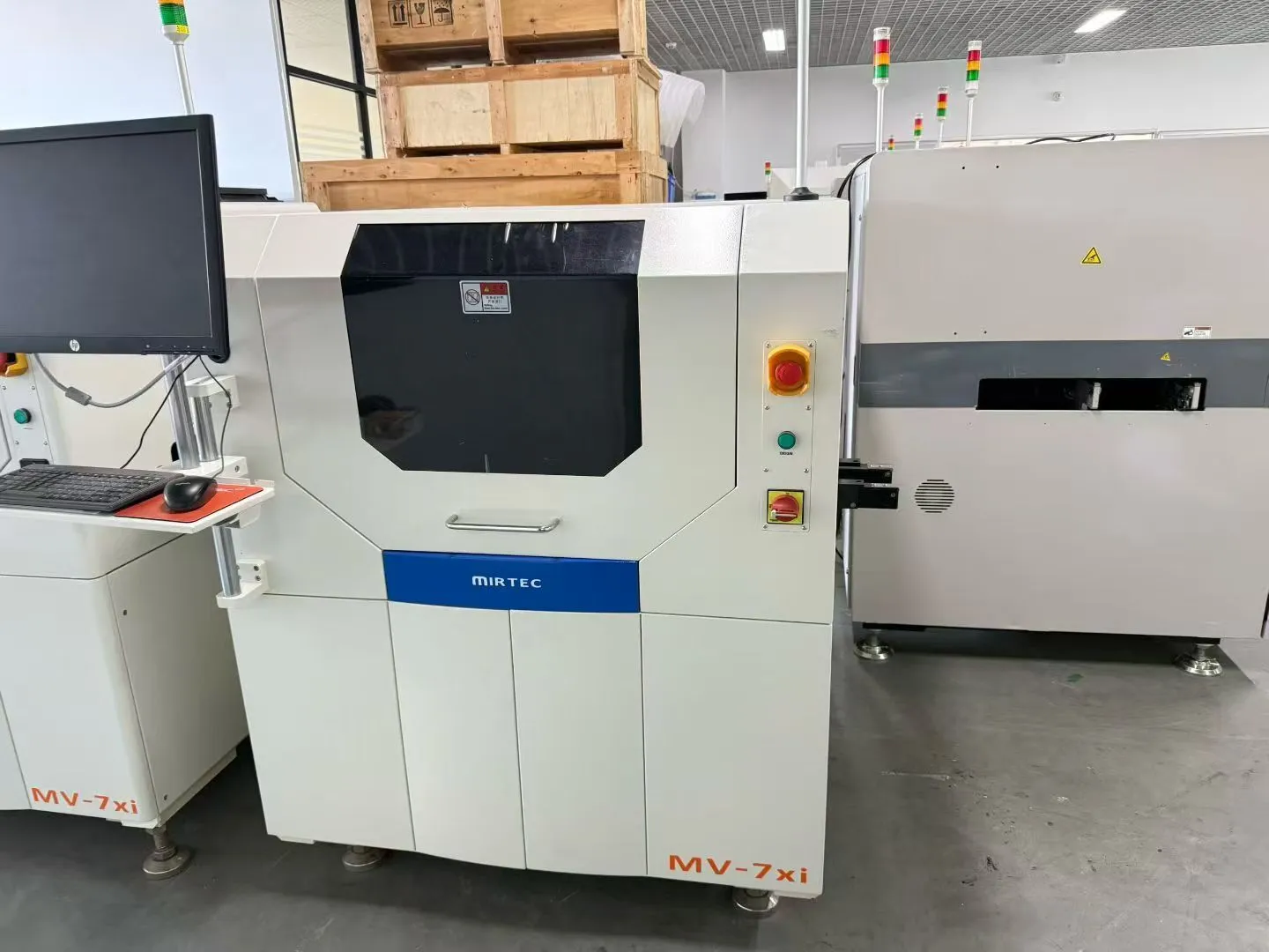 Korea Mirtec Online Aoi Mirtec-mv-7xi 1-year Warranty Manufacture 2014 Years 1