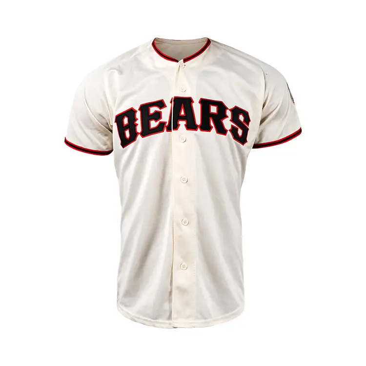 Camiseta de béisbol juvenil con bordado vintage, logotipo personalizado y nombre, estilo 2025, venta al por mayor. 1