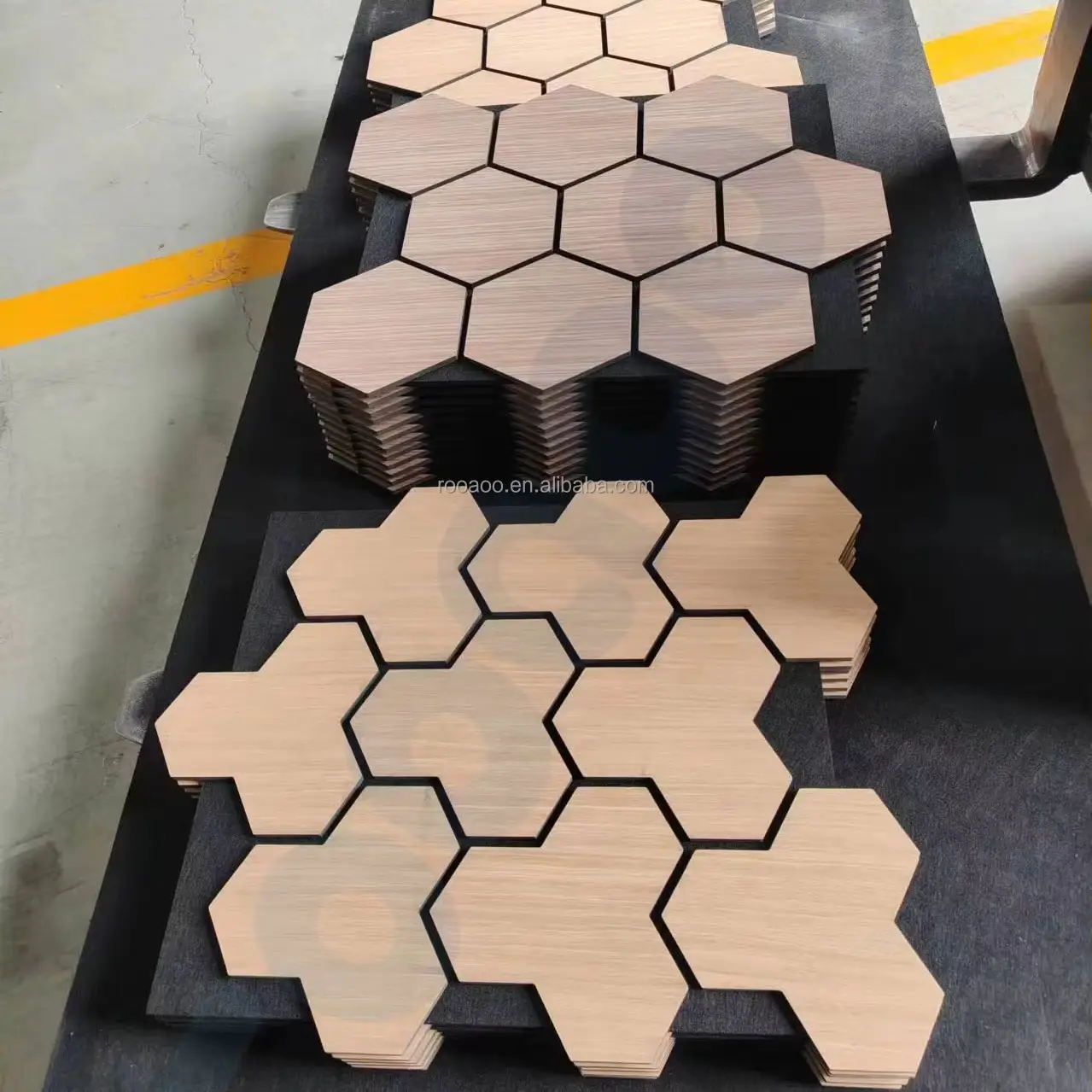 18mm Black MDF Acoustic Soundproof Wall Panels Decorative Armor Board 1