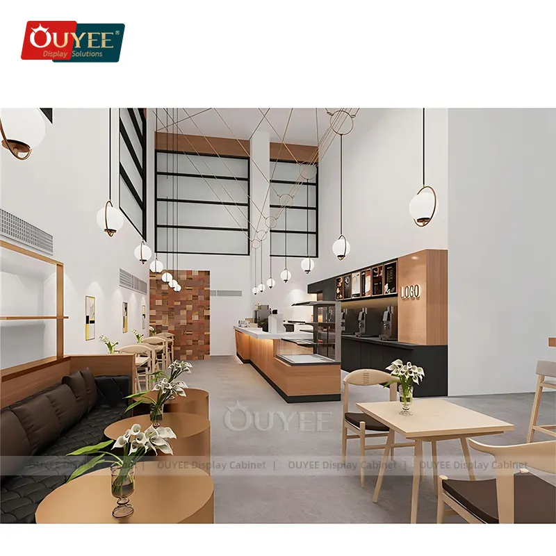 Pos Counter Design​ Custom Checkout Counters Wholesale - Ouyee 7