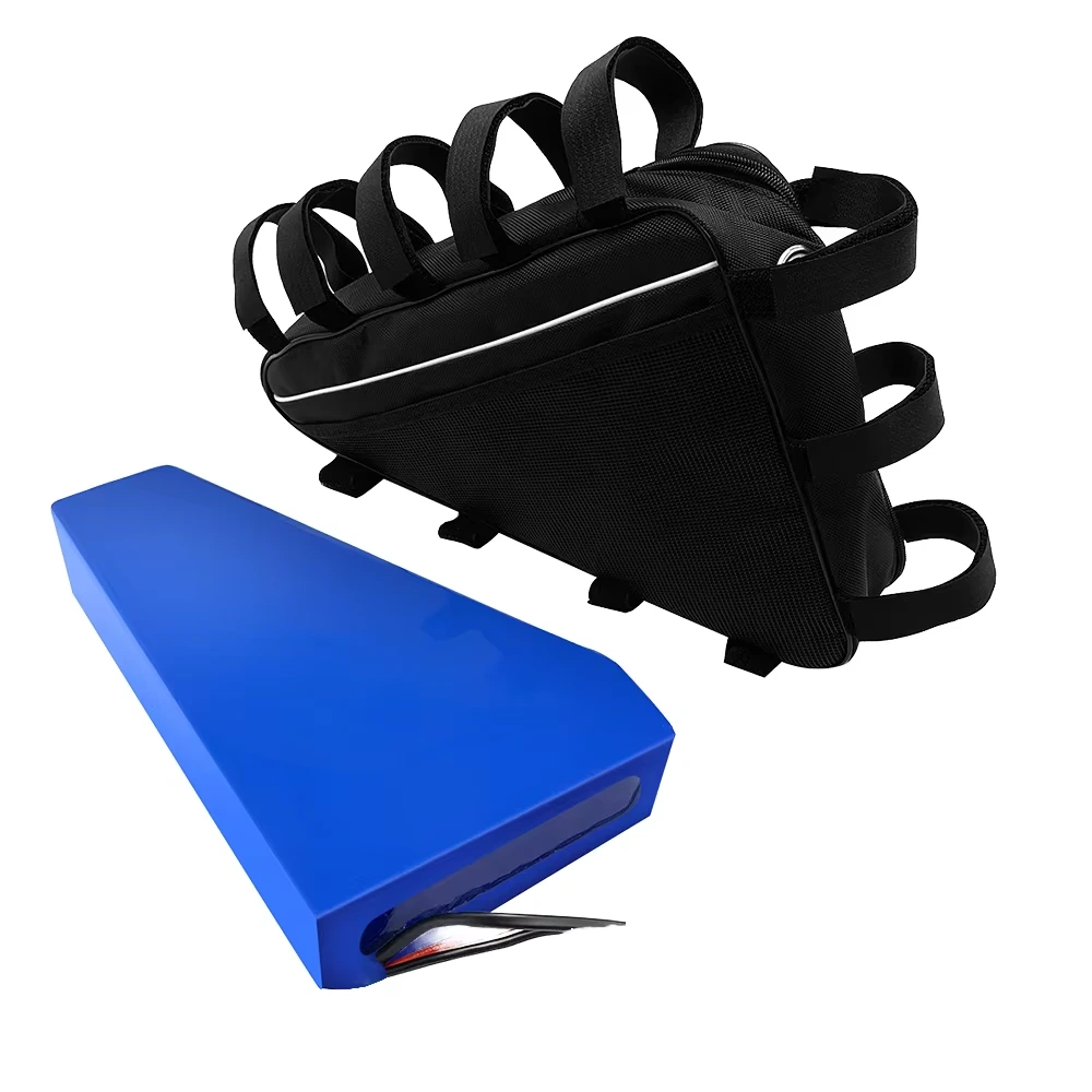 Hi Power 36v 48v 52v 60v 72v 20ah 30ah 40ah 45ah 50ah Triangle Ebike Battery Mountain Bike Triangle Bag Battery 1