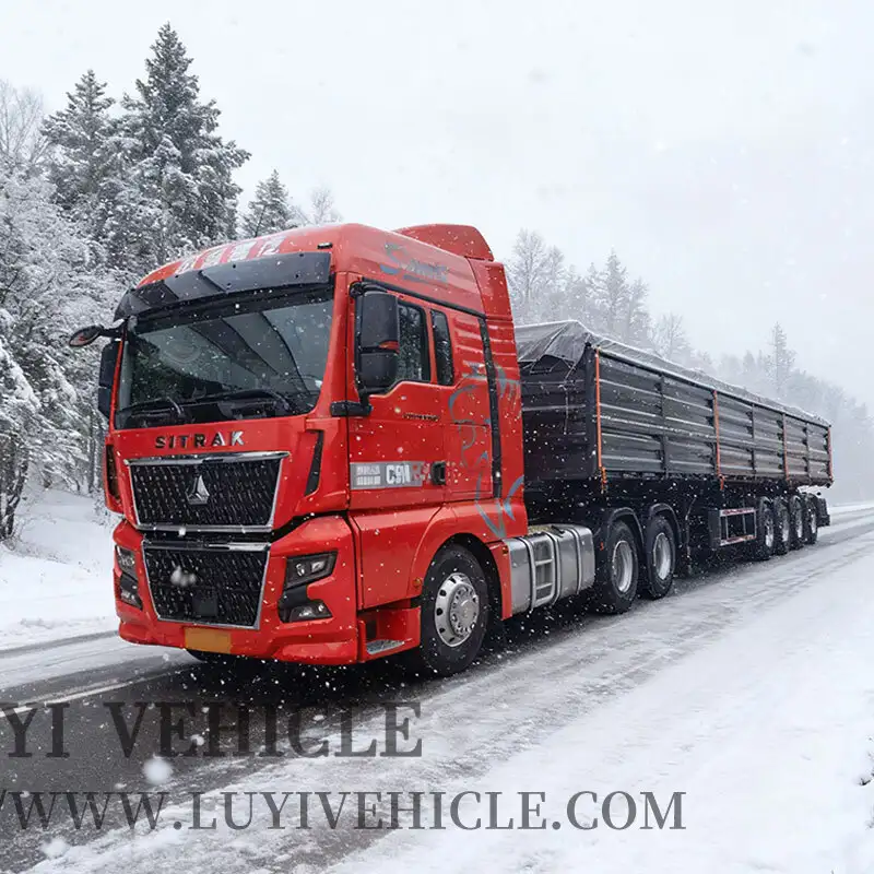 3 4 5-осный самосвальный полуприцеп | LUYI 1