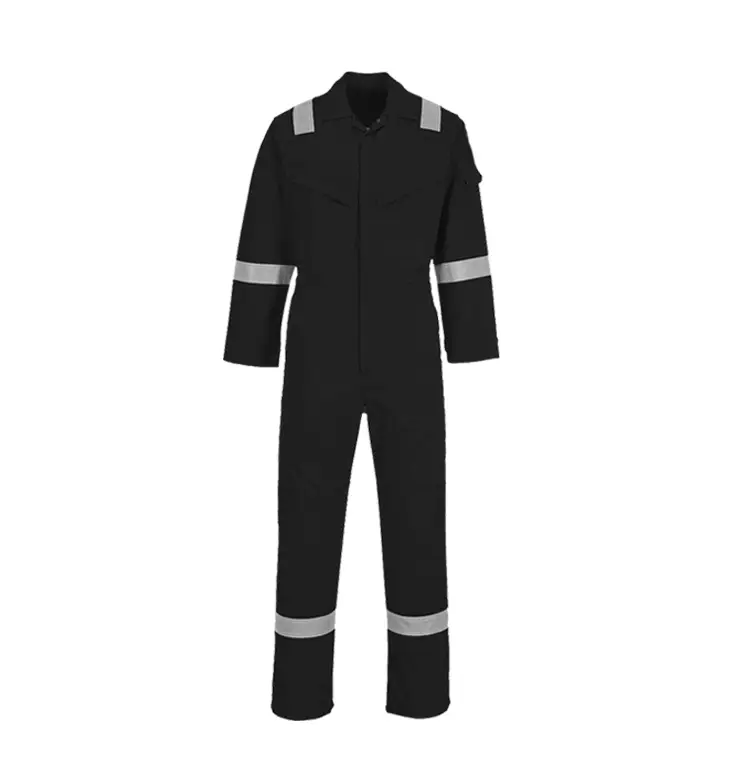 Maßgeschneiderter feuerfester, feuerfester Overall mit hoher Sichtbarkeit für Feuerwehrleute, Sicherheitsoveralls für Straßenarbeiten, Bauarbeiterkleidung für Männer 1