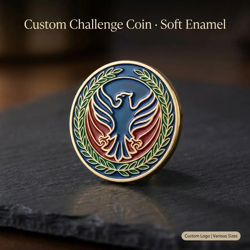 Individuell gestaltete, 3D-geprägte Challenge Coin aus Metall – Souvenirgeschenk 1
