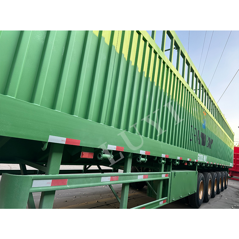 3 Axle Side Wall Fence Semi Trailer | Luyi 5