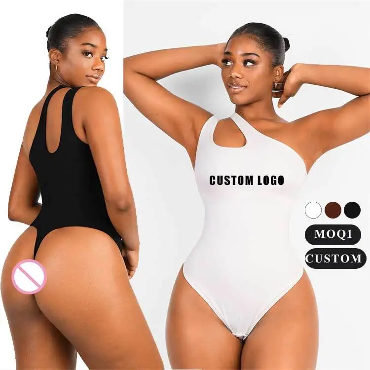 Private Label Slimmer Shapewear High Waist Bodysuits 1