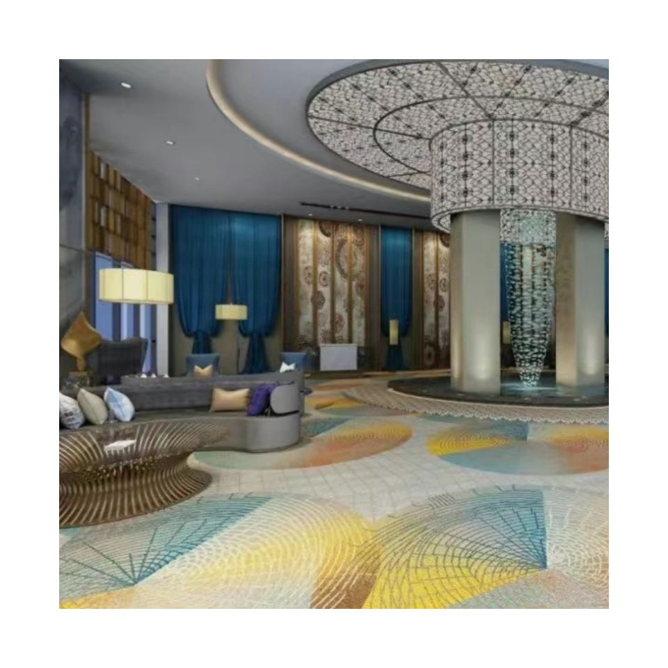 Moquette ecologica da parete a parete per hall di hotel di lusso 1