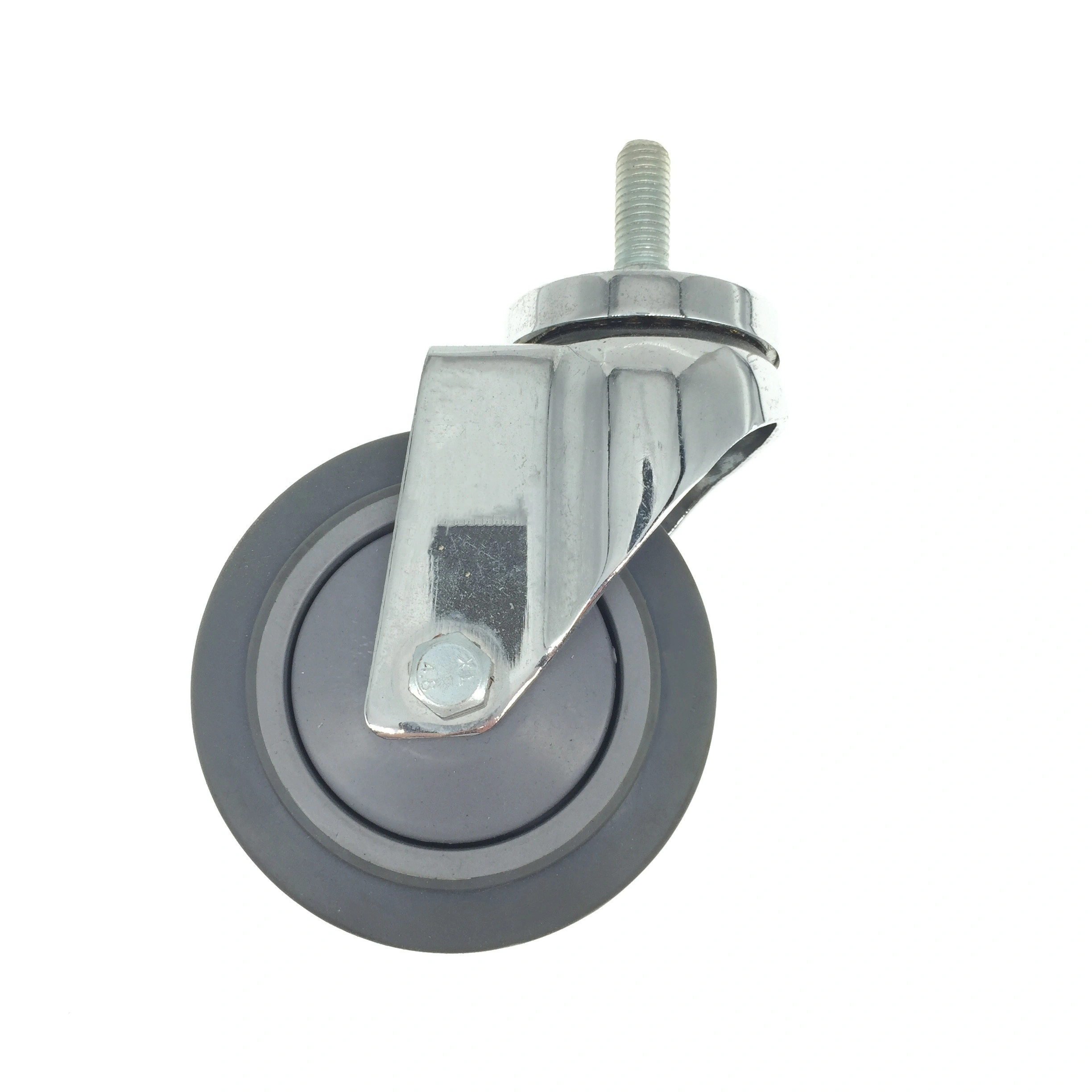100mm Industrial Tpr Castor Hospital Swivel Cart Wheel Furniture Universal Caster 1
