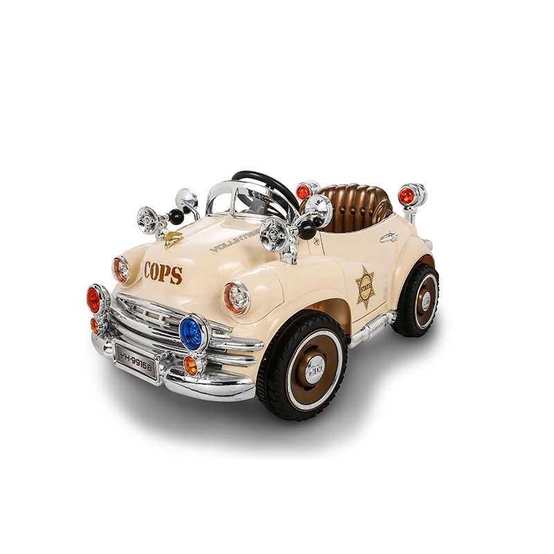 צעצוע רכיבה חשמלי לילדים קלאסיים 12V מנוע כפול עיצוב, מחקה מכוניות אמיתיות עם צופר ומוזיקה, שלט רחוק להורים 1