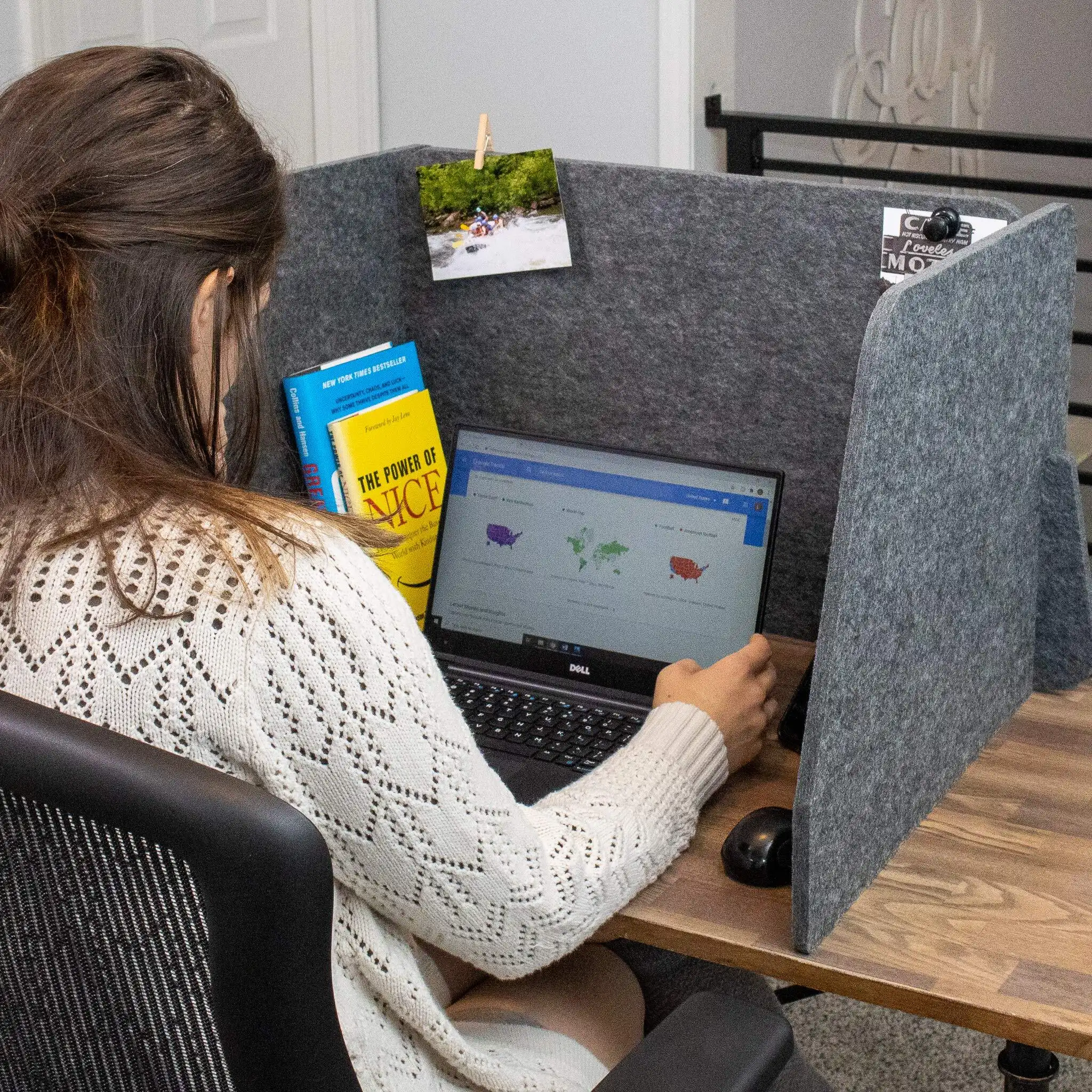 Akusztikus asztali válaszfalak zajcsökkentővel irodai elválasztókhoz 1