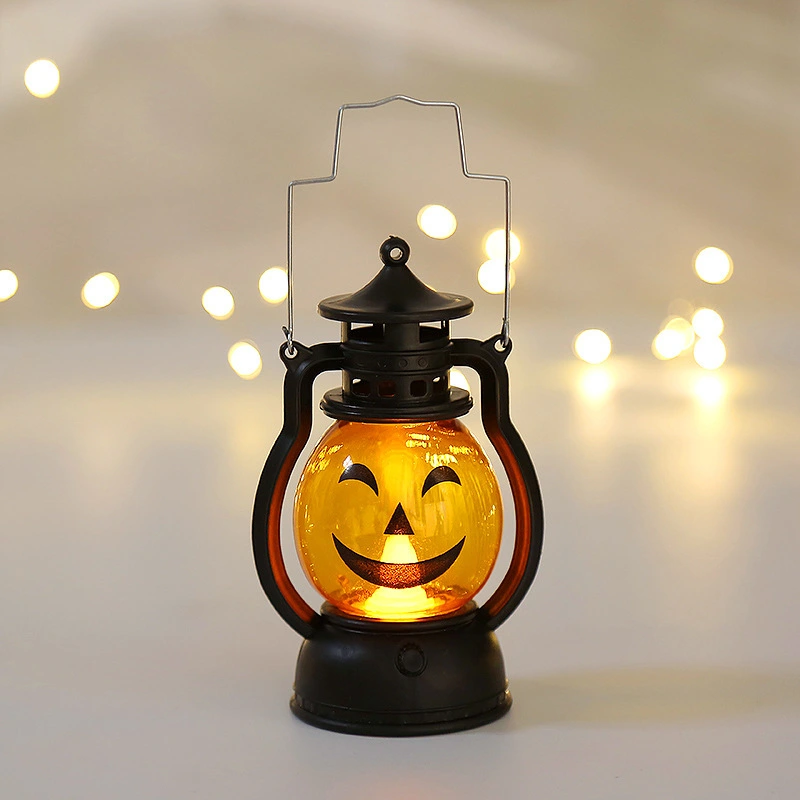 Glow in the Dark Halloween Lantern GL-CXL Demon Pumpkin LED Light for Spooky Parties 1