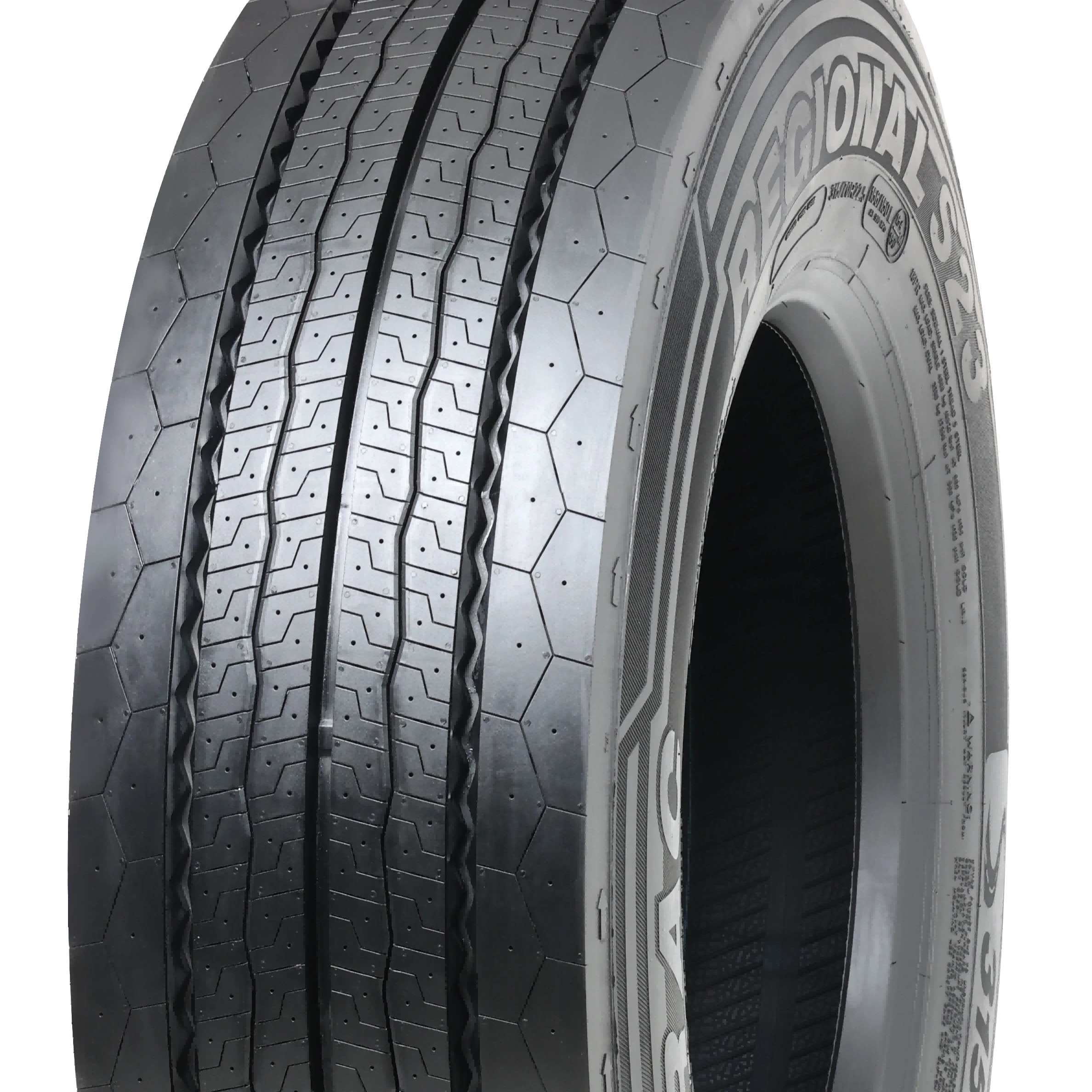 Hubtrac Serbia 9r22.5 Ece Certified Truck Tire Europe-made Howo Model Material Drive Tubeless New Usa 385/55r22.5 1