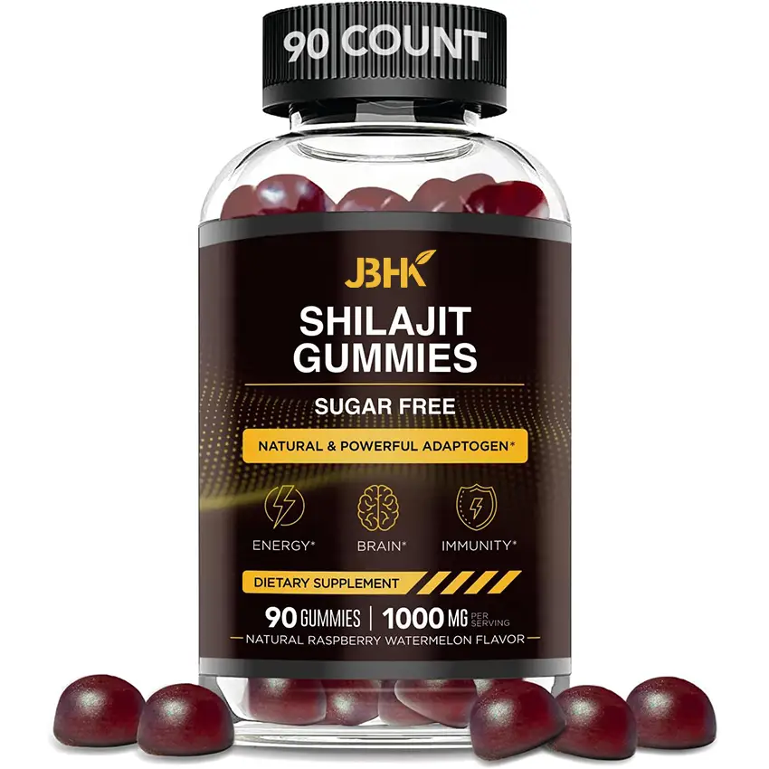 Biocaro Shilajit Gummies Himalayan Organic Fulvic Immune OEM 1