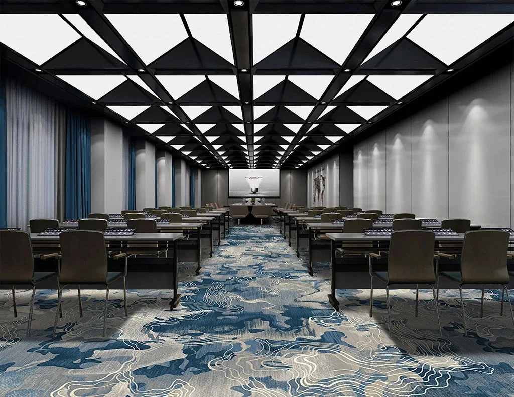 Moquette ecologica da parete a parete per hall di hotel di lusso 4
